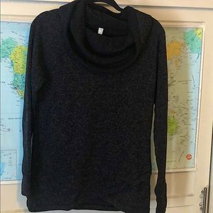 Grey Cowl neck Sweater